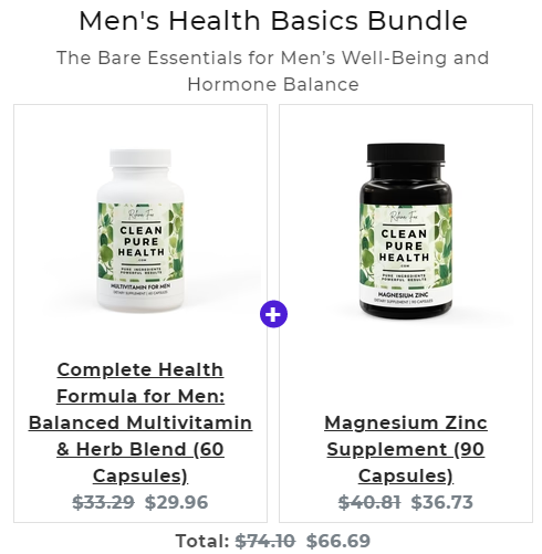 Men's Health Basics Bundle